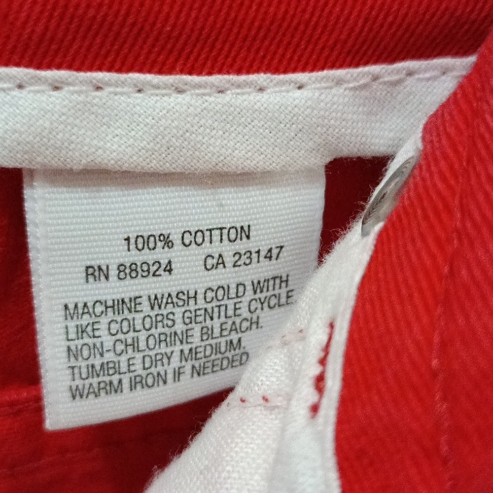 Talbot's classic 5 pocket red shorts size 18 - Picture 8 of 10